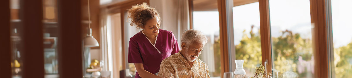Senior enjoying personalized home care in Frisco Texas